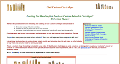 Desktop Screenshot of gadcustomcartridges.com